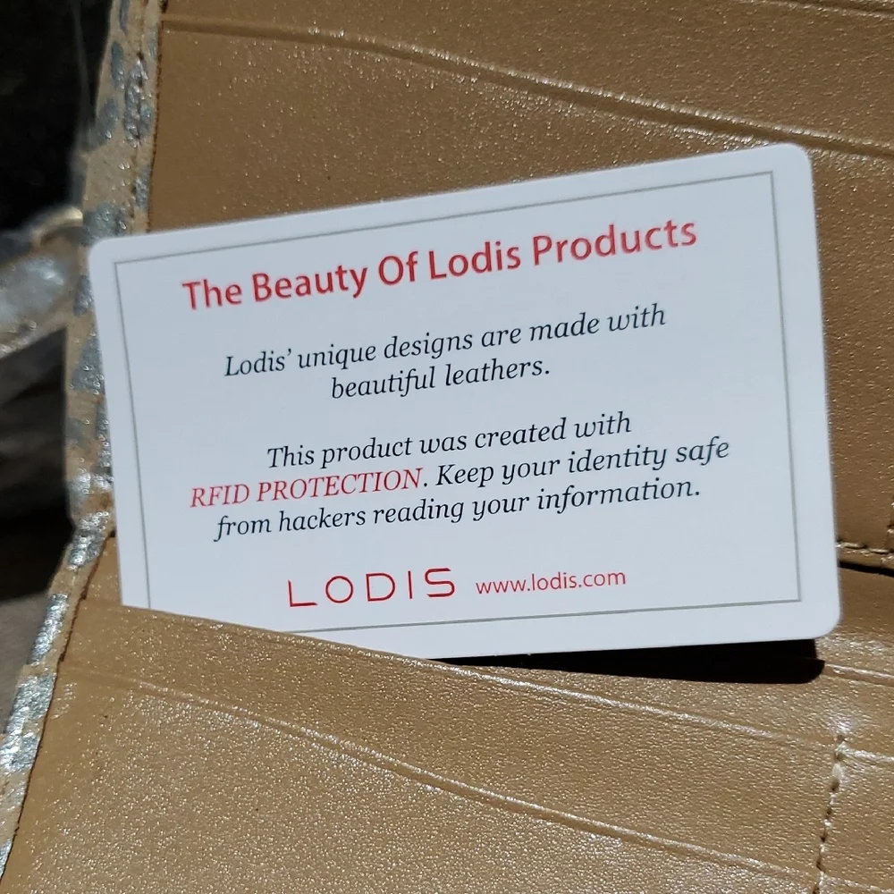 Lodis Metallic Silver Clutch - Picture 11 of 11